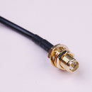 1Pc 3 Wifi Router Antenna Extension Cable Cord Rg174 Rp-Sma Male To Female U ME