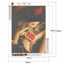Beauty 5D DIY Full Round Drill Diamond Painting Women Mosaic Kit (XF052)