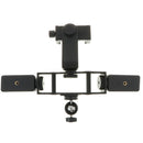 Universal Multi-function Phone Clamp Three-position Rotating Tripod PTZ Base
