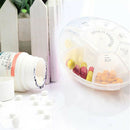 7 Grids 8.5cm Portable Weekly Pill Storage Box Case Container Medicine Organizer