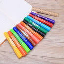 12pcs Colorful Painting  Marker Pen DIY Drawing Pen Office School Supplies