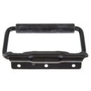 2 pcs Polished Chrome Door D Handle Pull Handle Pull Hinge Sliding Black