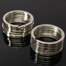 Lot 10Pcs Split Rings Keyring 30mm Keychain Accessory Metal Key Holder