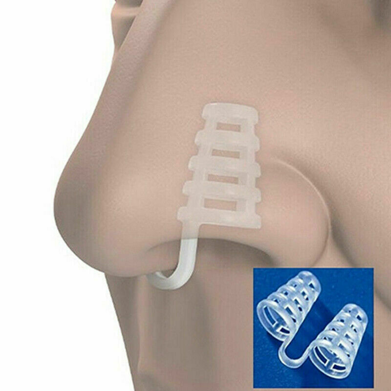 Anti Snoring Breathe Easy Sleep Aid Nasal Dilators Device Noisy Nose ClipB Nw