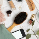 Natural Bristle Hair Brush Scalp Massage Wooden Handle Air Bag Soft Comb