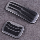 2x No Drill Steel Brake Gas Pedal Cover Pads fit for Ford Explorer 2011-2019 New