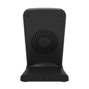 15W Mobile Phone Type Qi Wireless Charger Dual Coil Fast Charging Stand Holder