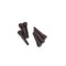 Acoustic Guitar Replacement Set Ebony Bridge End Pins Bone Saddle & Nut and