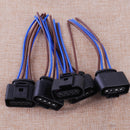 6X 4pin Ignition Coil Connector Plug fit for VW Beetle Golf Jetta Passat Touareg