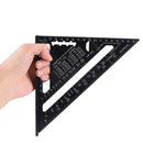 Triangle Angle Square Speed Rafter Protractor Miter Ruler Kit FT