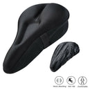 Soft Silicone Bike Seat Cover Bicycle Saddle Cushion with Seat Rain Cover