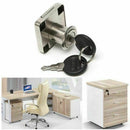 20mm Drawer Tubular Cam Lock For Door Mailbox Cabinet 2 Keys + TOP Cupboard I9G5