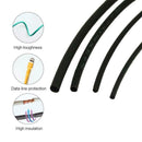 4 x 1 Meter Lenghts Heat Shrink Tubing 3mm 4mm 5mm 6mm Practical