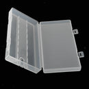 Plastic Battery Case Holder Storage Box Cover For 18650 Battery
