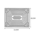 DIY Card Making Album Embossing Cutter Mould Frame Background Metal Cutting Dies