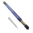 Diamond Non Slip Plastic Handle Steel Cutting Blade Oil Feed Glass Cutter
