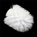 White Toilet Brush Head Holder Replacement Bathroom WC Cleaning Brush Head M&O