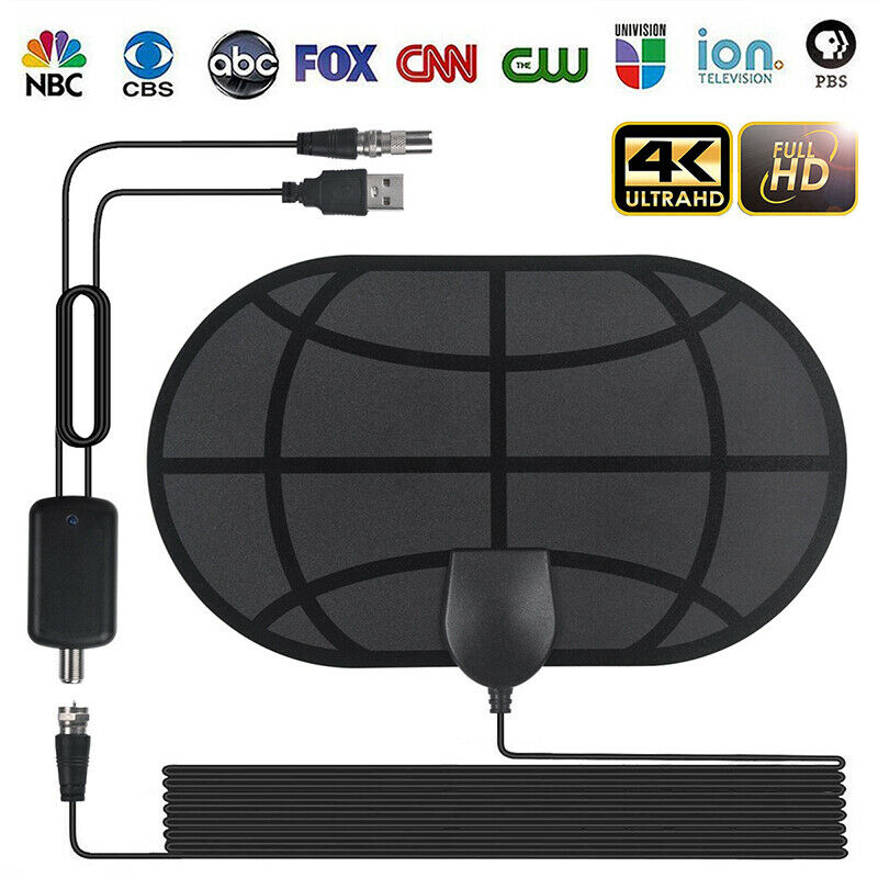 980 Mile Range Antenna TV Amplified Digital HD Skywire Antena Indoor HDTV 1080P
