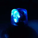 Rotating Blue LED DIY Police Car Beacon Disco-Party Light-Blue+Red Light DJ G5L8