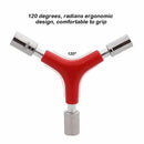 2 pieces / set S Size 4/5/6/8/9/10 mm Bicycle of the bicycle 3-way (Y-type)
