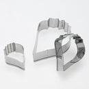 3pcs Flower Petals Cake Mould Stainless Steel Fondant Mold Cutters Tools