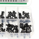 100PCS 6x6x4.3-13mm PCB Momentary Tactile Tact Push Button Switch Assortment