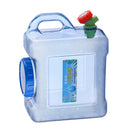 5L Capacity Outdoor Water Bucket Portable Picnic Water Tank Container w/ Faucet