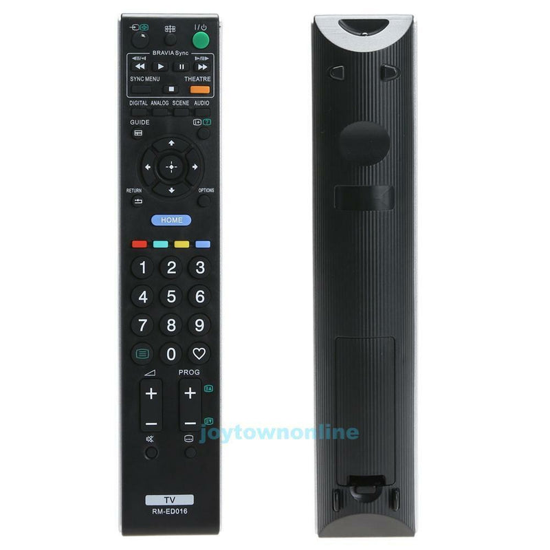 Black Replacement Remote Control For Sony TV RM-ED016