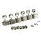Guitar Machine Heads Tuners Chrome Locking String Tuning Key Pegs Tuners Se