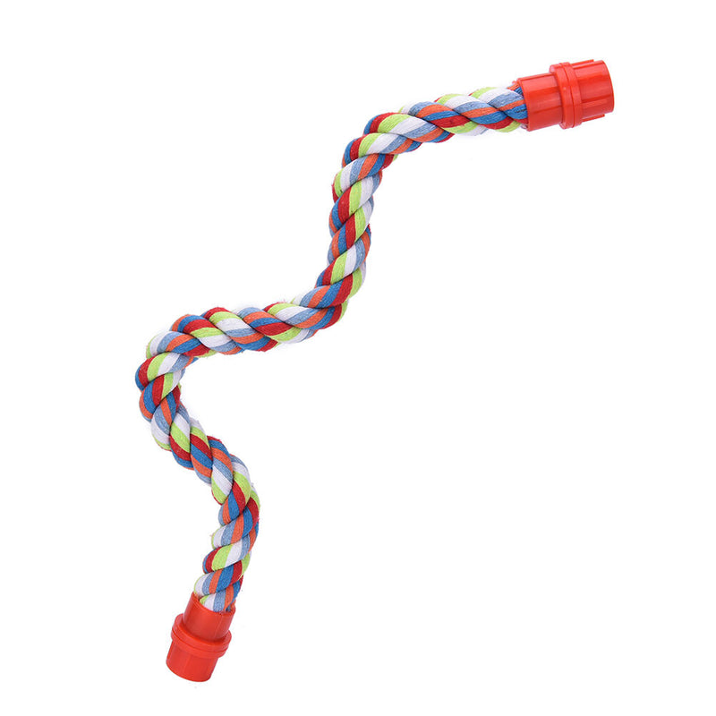 Pet Bird Parrot Rope Cockatiel Parakeet Conure Cage Standing Perch Chew.PecN`US