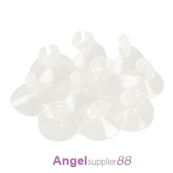 10X Aquarium Sucker Suction Cup for 4/6mm Air Line Pipe Tube Wire Holder