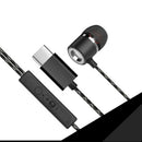 Type-C wire control earphone headset type-c hub earpiece earbuds in ear ste U8Z7