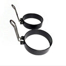 Non-Stick Egg/Pancake Ring Mold, Kitchen Utensils Omelette, Set Of 2 B7V5