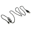 1m Micro USB Power Supply Charging Cable With ON/OFF Switch For  Raspberry ME