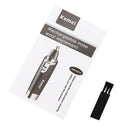Electric Nasal Nose Hair Trimmer Clipper Rinse KM-6512 Cordless Nasal Shaver