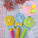 5Pcs kid birthday Party favor lollipop windmill giveaway party decoration supp%!