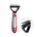 Pet Grooming Tool - 2 Sided Undercoat Rake for Cats & Dogs - Safe Comb for  J9Y5