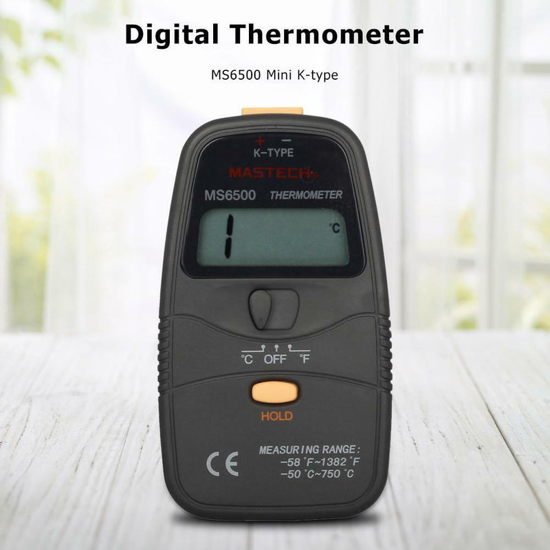 1x MS6500 Mini K-type Thermocouple Digital Thermometer Temperature Gauge Meter