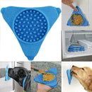 Silicone Pet Treater For Dogs Wall Feeder Slow Food Mounted Sucker Best Lic D4C0