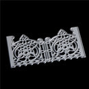 Gate Frame Decor Metal Cutting Dies Stencils For Scrapbooking Paper Cards fiTOCA