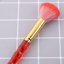 Diamond Makeup Brush Women Cosmetics Beauty Make Up Brush Tool (Red)
