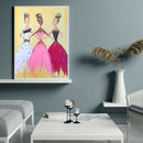 DIY Full Drill Diamond Painting Three Girls 5D Rhinestone Art Mosaic Kits