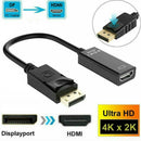 Display Port to HDMI Male Female Adapter Converter Cable Display Port DP to HDMI