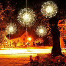 200LEDs Curtain LED String Decorative Christmas Fireworks Waterproof Lights A