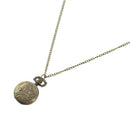 Key rabbit small hollow pocket watch sweater chain necklace  fashi