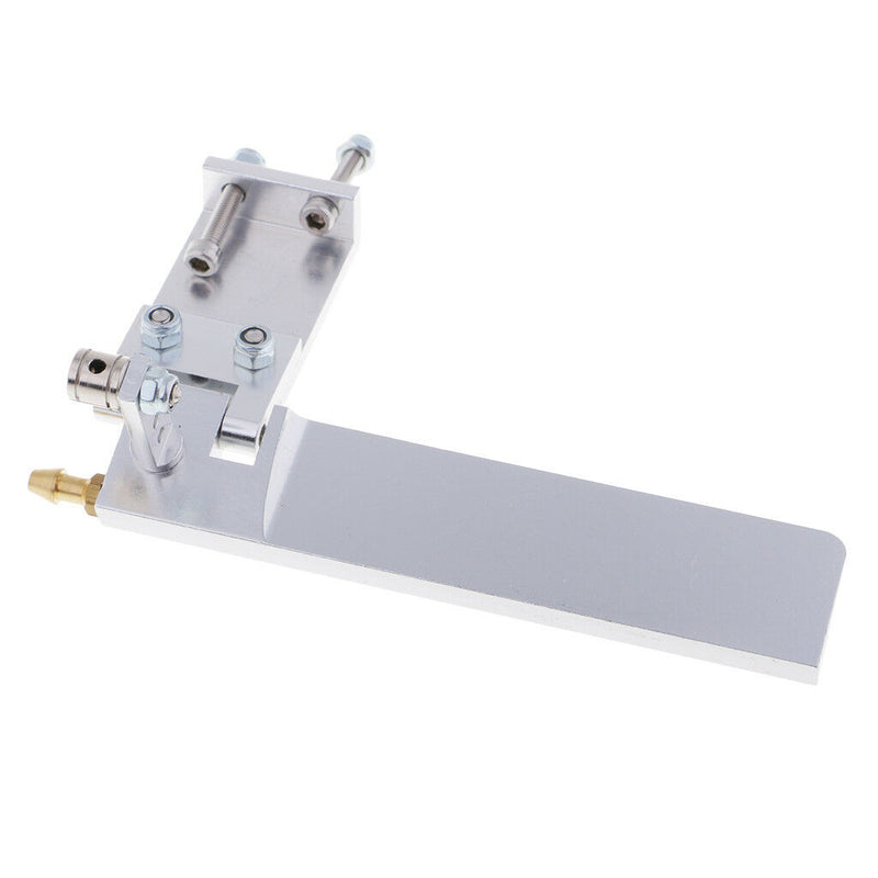 2xAluminum Alloy 95mm Metal RC Boat Rudder Water Pickup Absorbing Steering A