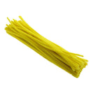 100pcs Chenille Stems Pipe Cleaners Plush Twist Rods DIY Hand Crafts Yellow