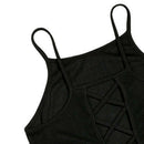 Women's Sleeveless Crop Top Backless Vest Tank Tops Short Blouse T-Shi BDL TFC