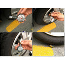 Lightweight Pro Tire Air Pressure Gauge 0-100 PSI Dial Meter Motor Truck Car