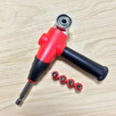 1/4 inch Magnetic Angle Bit Driver Adapter Screwdriver Adjustable Thumb Fla V6R5